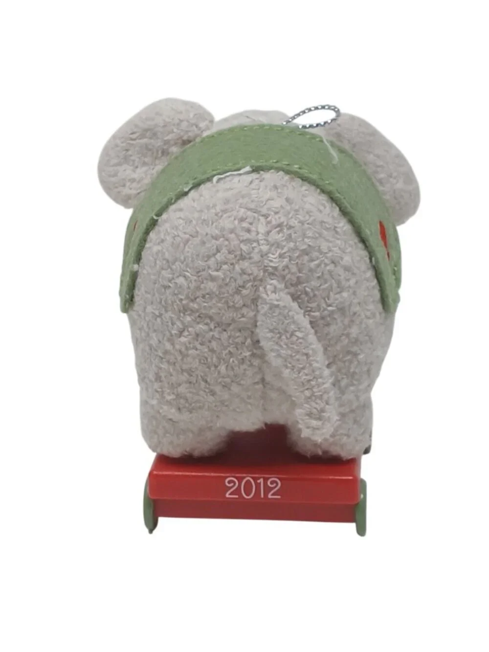 Hallmark Keepsake Lil Peanut Babys 1st Christmas Ornament 2012 Elephant Wagon D9